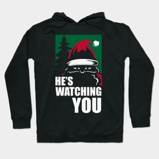 Santa's Watching Hoodie